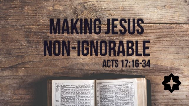 Making Jesus Non-Ignorable